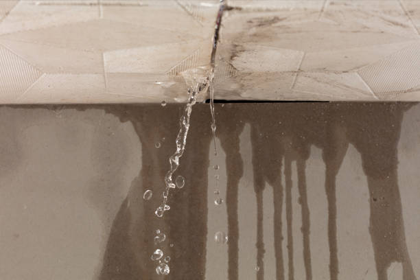 Professional Sewage Cleanup technician working in Boston, MA